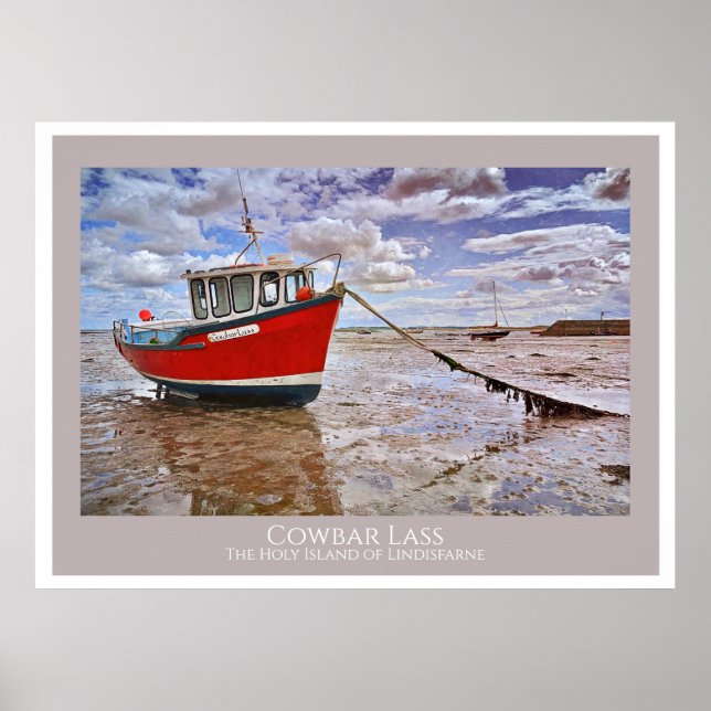 Cowbar Lass, Lindisfarne Poster (Vorne)