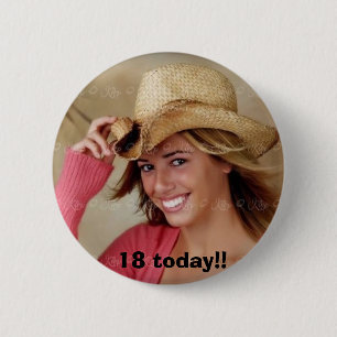 Cowboy, 18 heute!! button