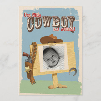 Cowboy-Ankündigung Ankündigung