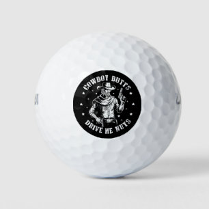 Cowboy-Ärsche machen mich verrückt Cowboys Schwul  Golfball