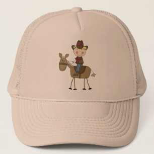 Cowboy auf Pferdet-shirts und -geschenken Truckerkappe
