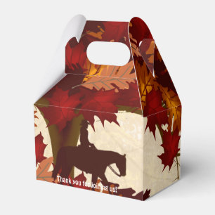 Cowboy Autumn Gable Partys Geschenkschachtel