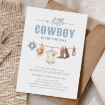 Cowboy Baby-Dusche