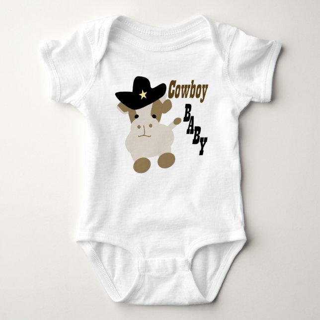 Cowboy Baby Strampler (Vorderseite)