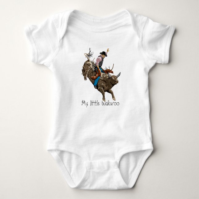 Cowboy Baby Strampler (Vorderseite)