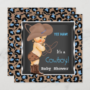 Cowboy Hut Einladungen Zazzle Ch