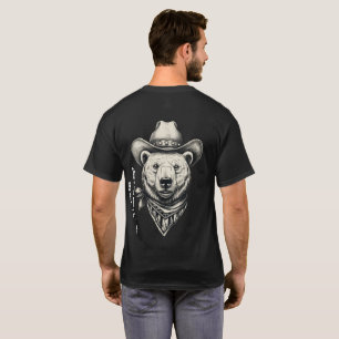 Cowboy-Bär: Lässt dieser Hut mich wie ein Hund aus T-Shirt