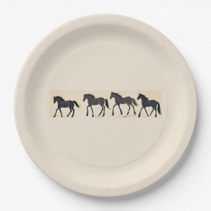 Cowboy Birthday Party - Pferd Pappteller
