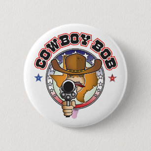 COWBOY-BOB BUTTON