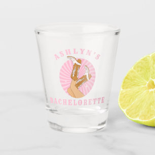 Cowboy Boot Custom Bachelorette Shot Glass Schnapsglas