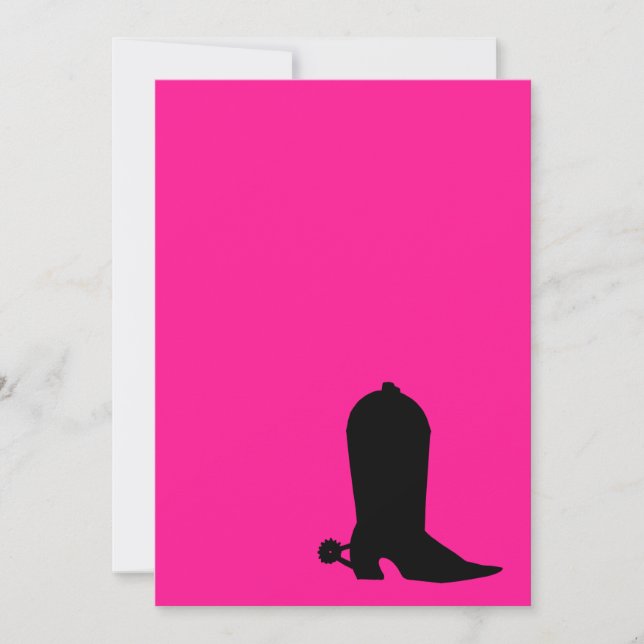 Cowboy Boot-Silhouette (Vorderseite)