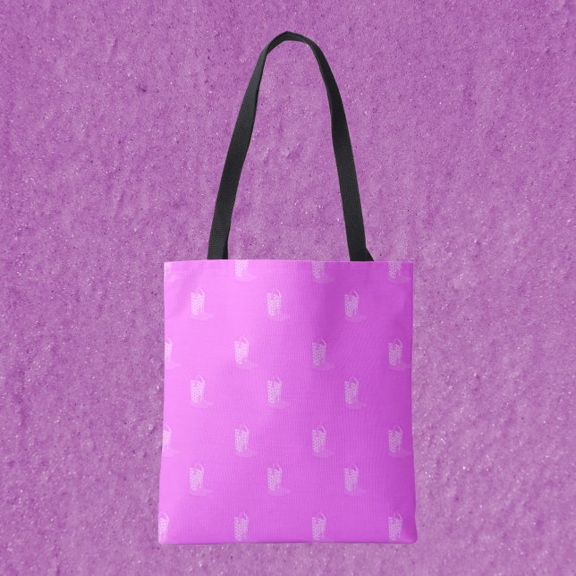 Cowboy Boot Stars Pink Muster Tasche (A tote bag with a fun pattern of pink cowboy boots)