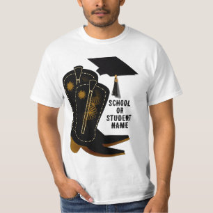Cowboy Boots Abschluss T-Shirt