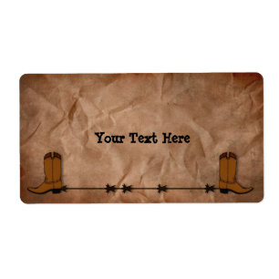 Cowboy Boots-Label