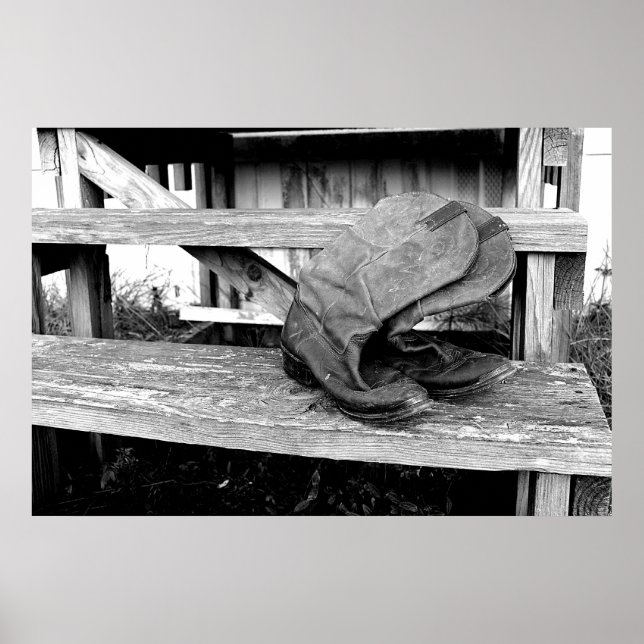 Cowboy Boots Poster (Vorne)