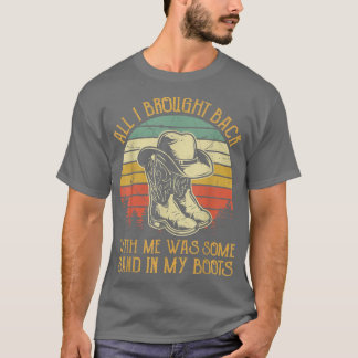 Cowboy Boots Sand in meinen Booten in Südwesten T-Shirt