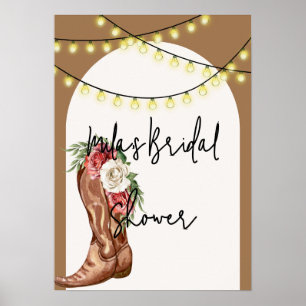 Cowboy-Brautparty Poster