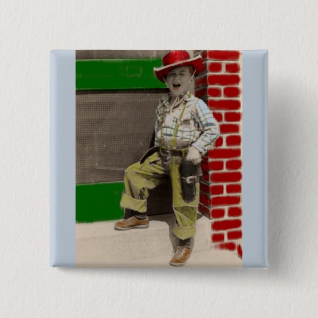 Cowboy Button (Vorderseite)