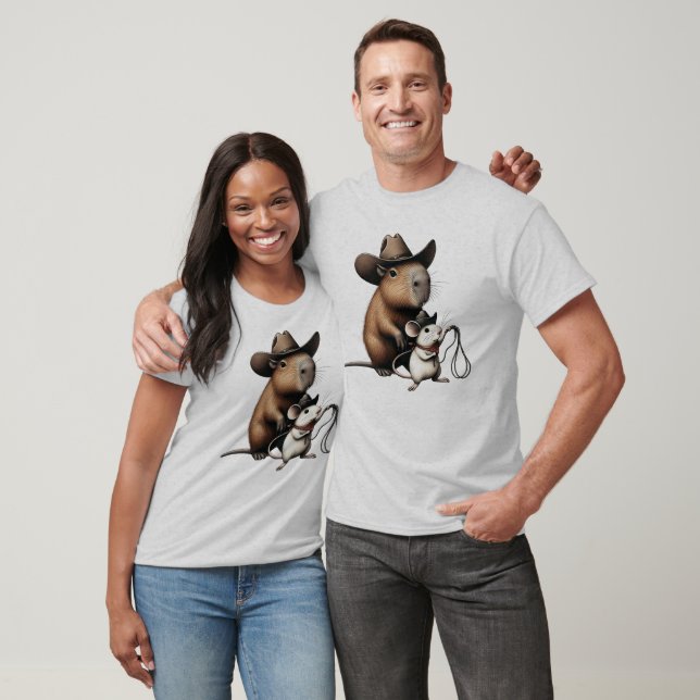 Cowboy Capybara T-Shirt (Unisex)