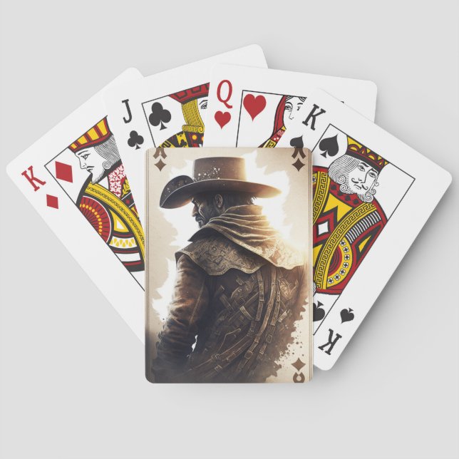 Cowboy Classic Spielkarten (Rückseite)