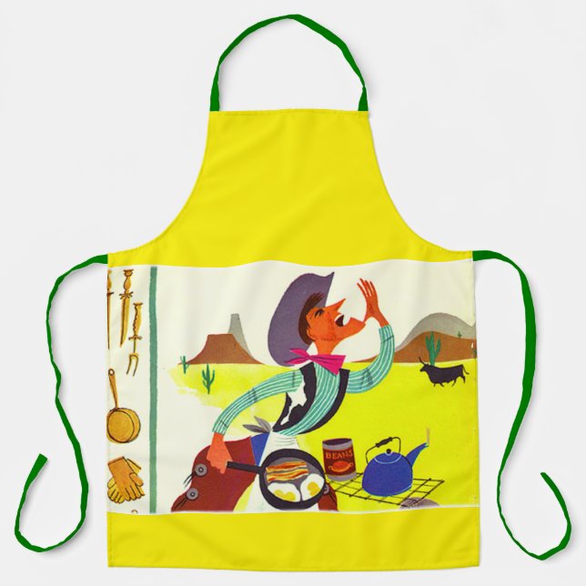"Cowboy Cookout" Schürze (Vorderseite)