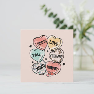 Cowboy Cowgirl Thema Herz