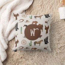 Cowboy Cowgirl Western Rodeo Country Monogram