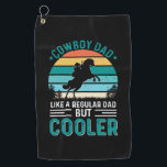 Cowboy Dad Golfhandtuch<br><div class="desc">Cowboy Dad</div>