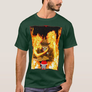 Cowboy de l'enfer avec Ax Classic TShirt