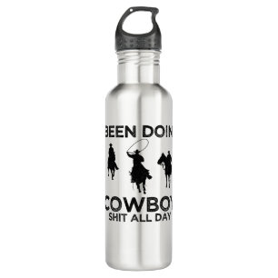 Cowboy Edelstahlflasche