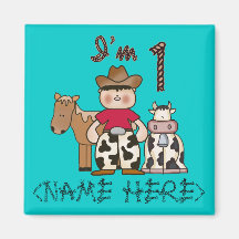 Cowboy First Birthday - Personalized - Customized