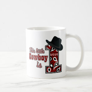 Cowboy First Geburtstag Kaffeetasse