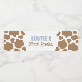 Cowboy First Rodeo Birthday