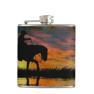 Cowboy Flask Flachmann
