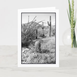 Cowboy Garden Grußkarte Karte
