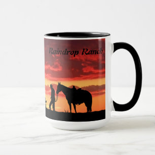 Cowboy-Gebets-Kaffeetasse Tasse
