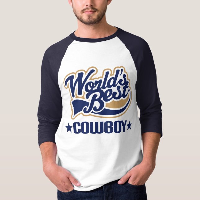 Cowboy-Geschenk T-Shirt (Vorderseite)