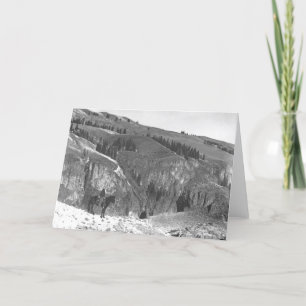 Cowboy getrennt von seiner Herde Karte