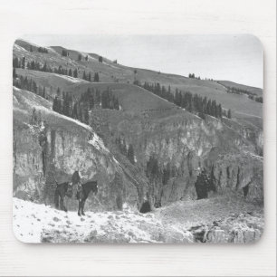 Cowboy getrennt von seiner Herde Mousepad