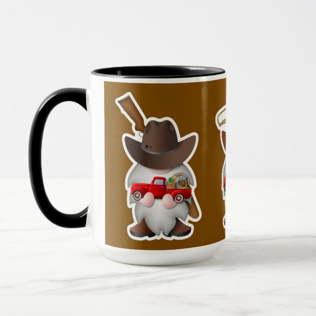 Cowboy Gnomes Mug (Gauche)