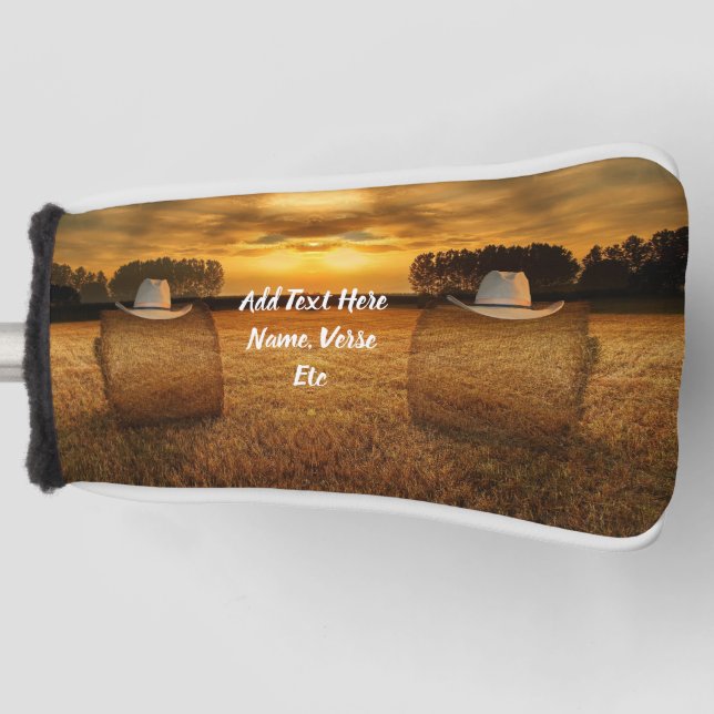 Cowboy Golf Headcover (Vorderseite)
