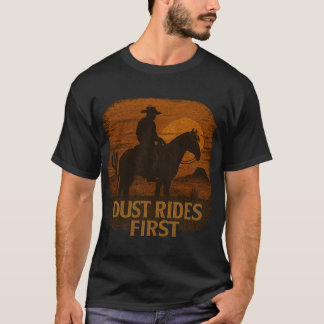 Cowboy Grafik T-Shirt – Western Reiter Design