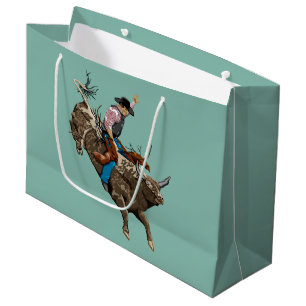 Cowboy Große Geschenktüte