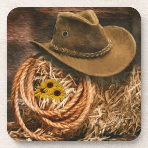 Cowboy Hat Getränkeuntersetzer