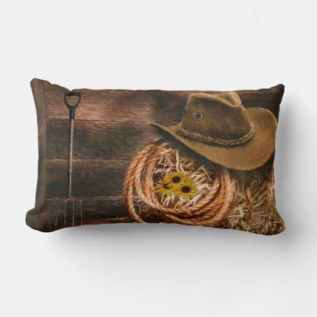 Cowboy Hat Lendenkissen (Vorderseite)