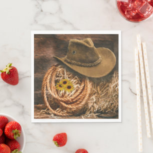 Cowboy Hat Serviette