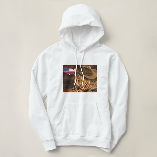 Cowboy Hoodie (Design vorne)