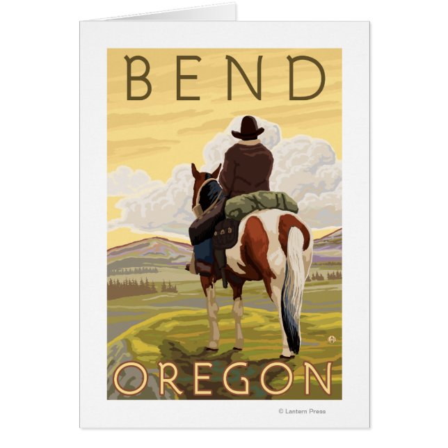 Cowboy & Horse - Bend, Oregon (Vorne)