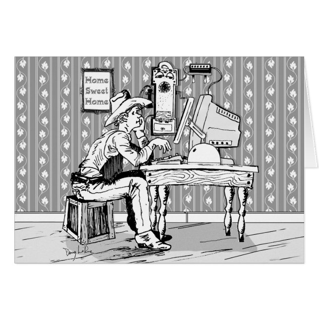 Cowboy informatique (Devant horizontal)