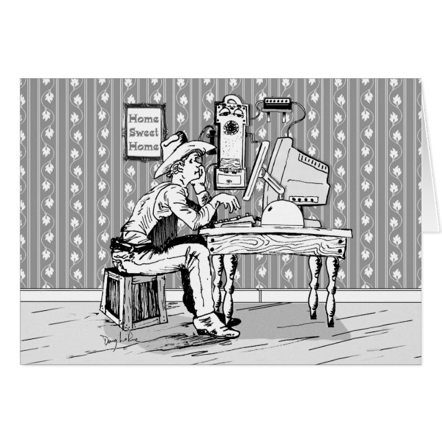 Cowboy informatique (Devant horizontal)